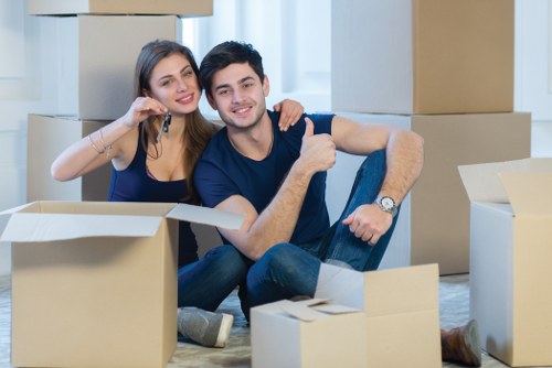 Office removal team planning a Kingston business move
