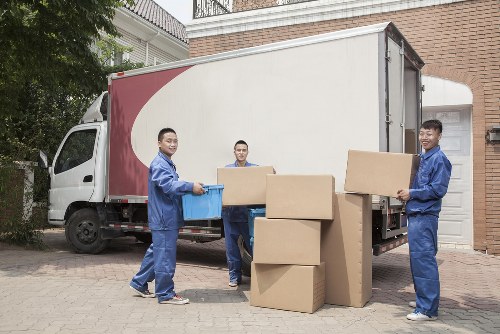 Movers handling a residential move in Kingston