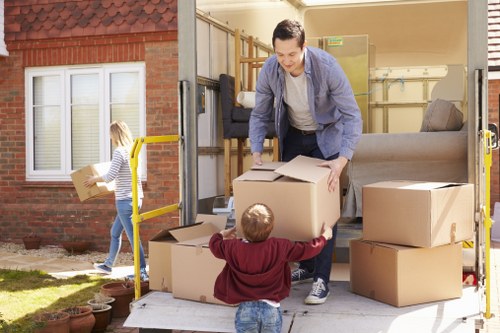 Customer complaint being reviewed during a removal service issue
