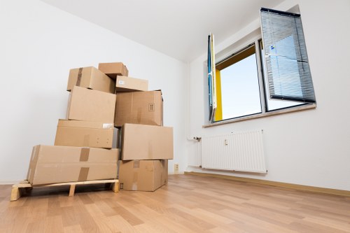 Moving team planning a home move in Kingston with local streets in mind