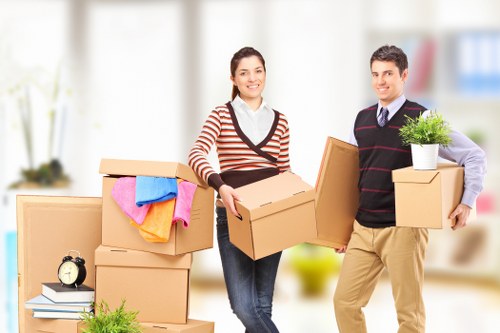 Moving crew handling domestic removals in Kingston