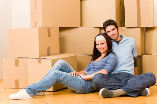 Professional movers handling flat and house access challenges in Kingston