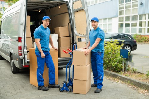 Commercial removals van serving Kingston businesses