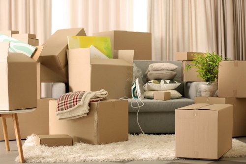 Van size planning for a residential or business move