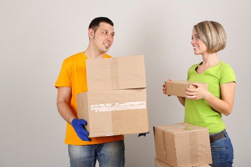 Small business or office move using a man and van service in Kingston